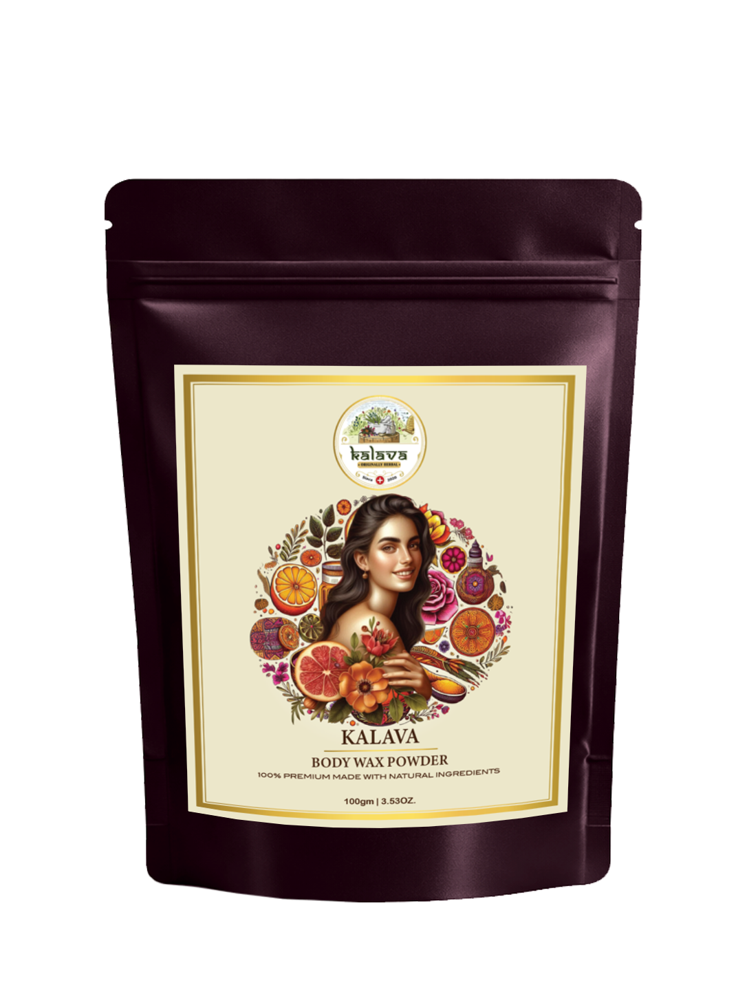 Kalava Body Wax Powder