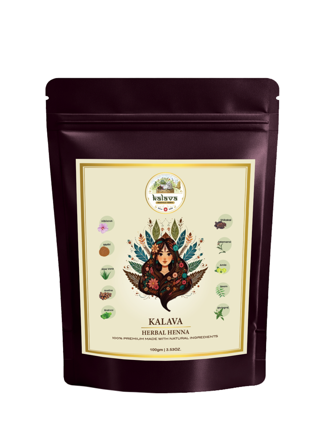 Kalava Herbal Henna Powder