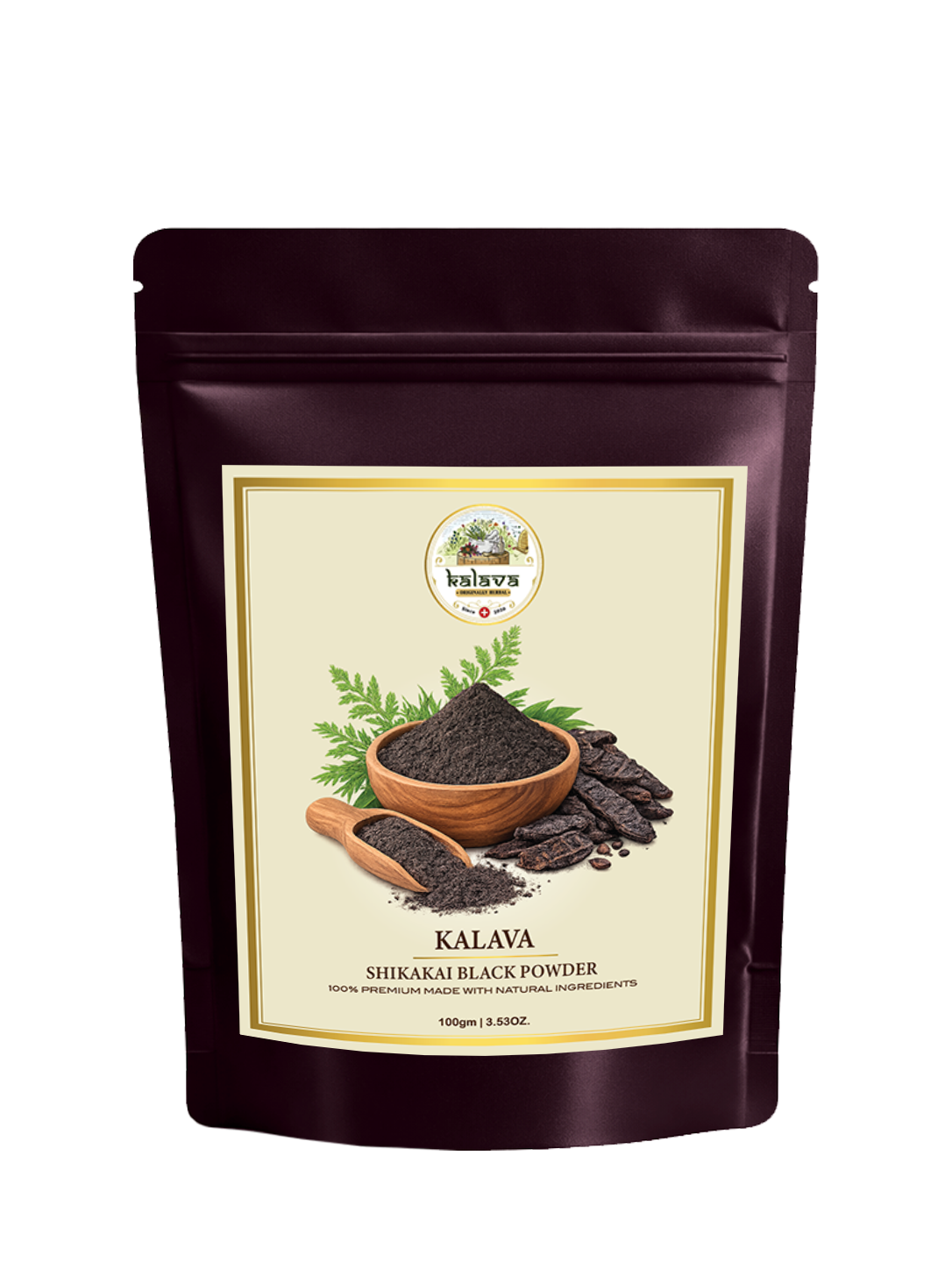 Kalava Black Shikakai Powder