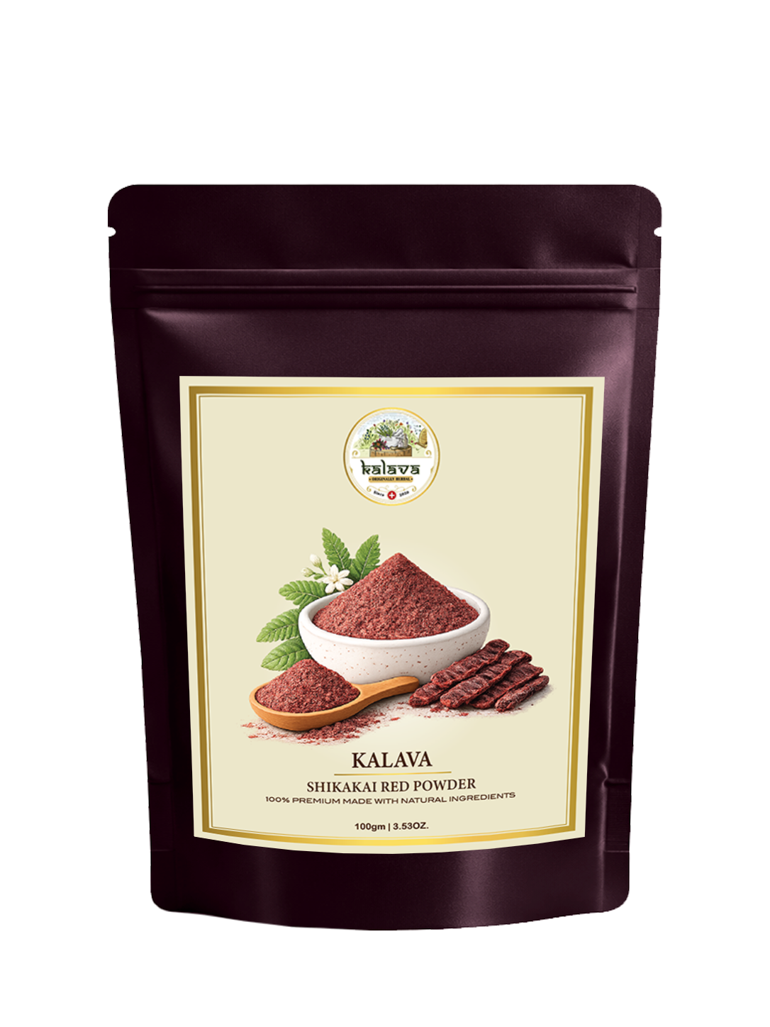 Kalava Red Shikakai Powder