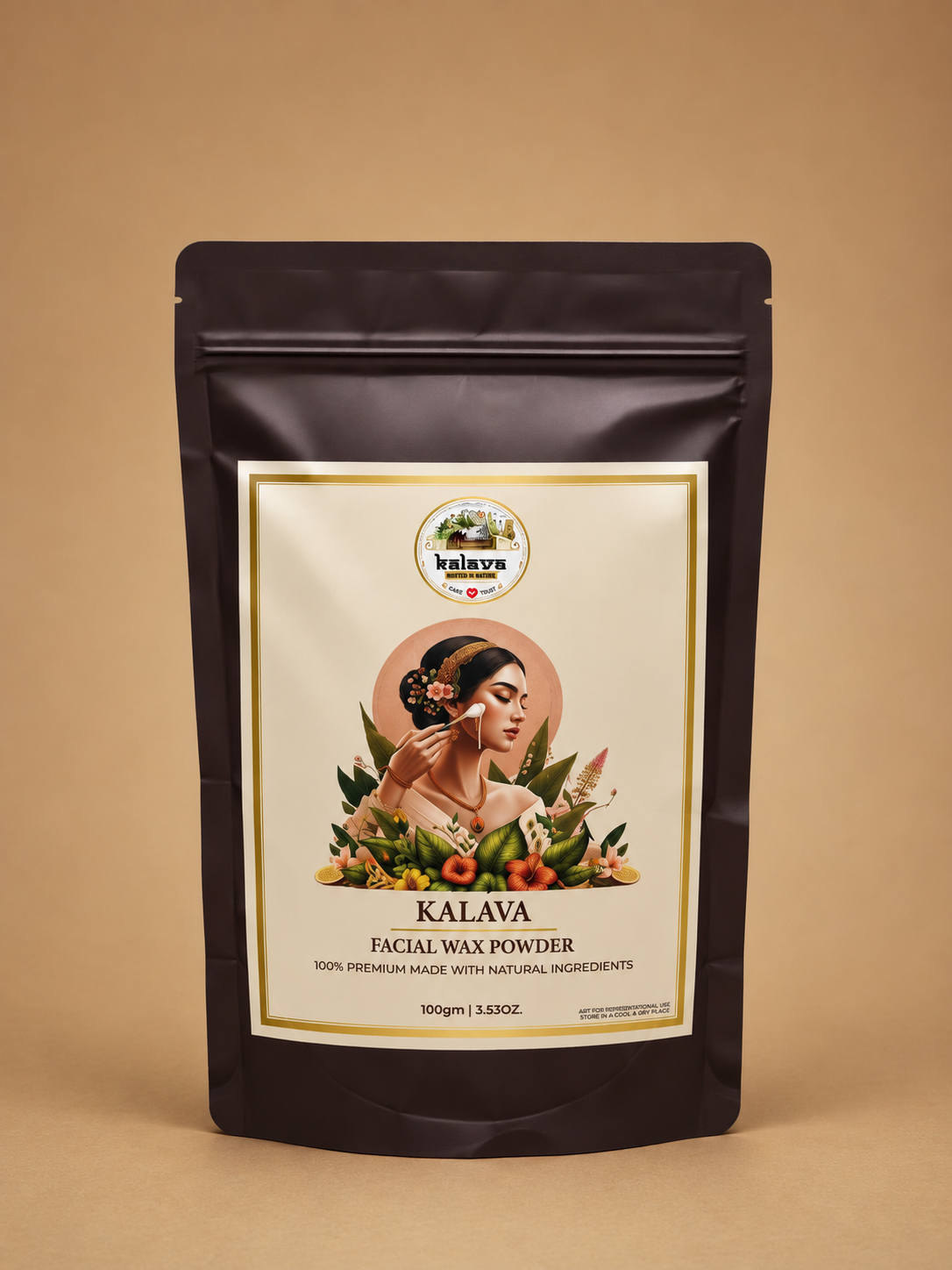 Kalava Facial Wax Powder