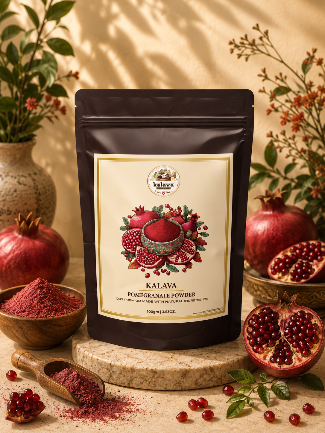 Kalava Pomegranate Powder